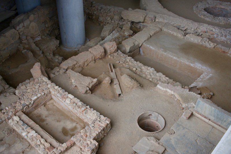 Ancient city under museum