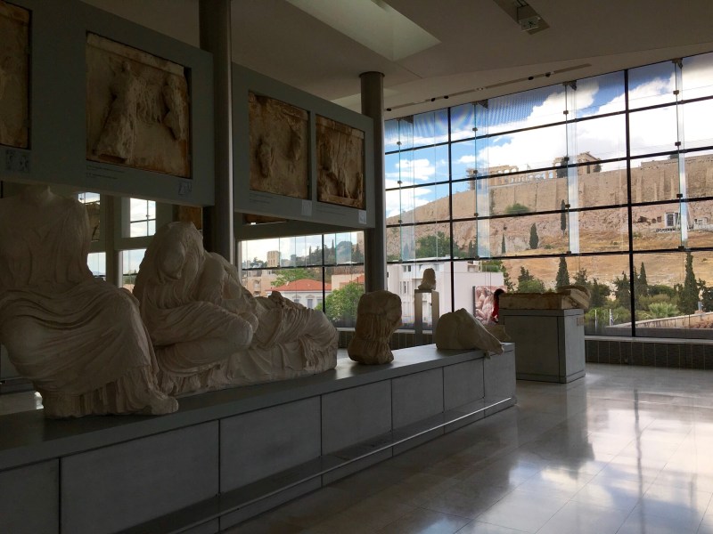 View from Acropolis museum