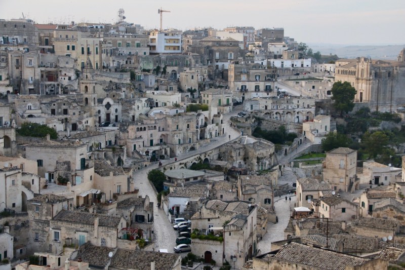 Matera near cathedral