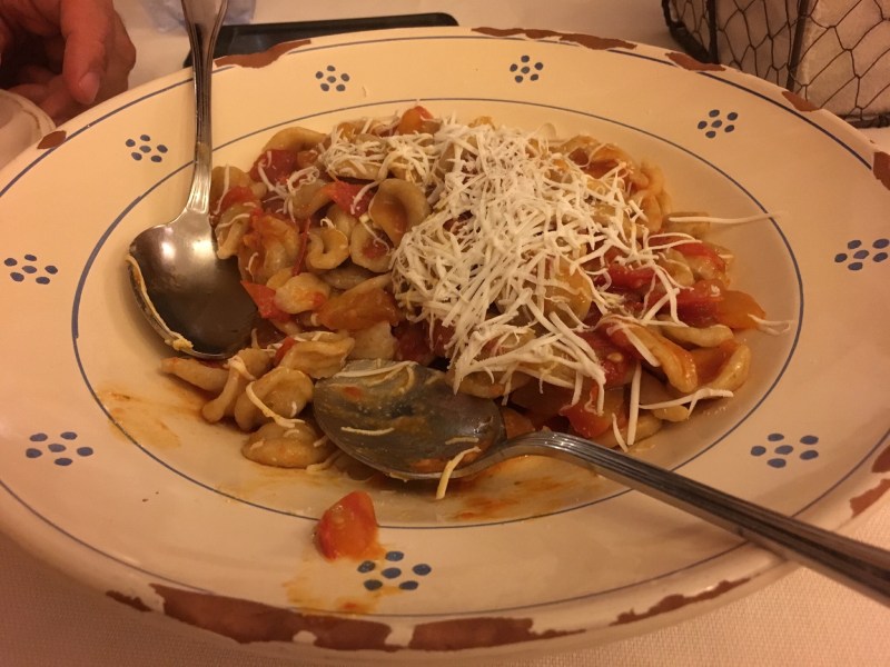 Orecchiette al pomodoro