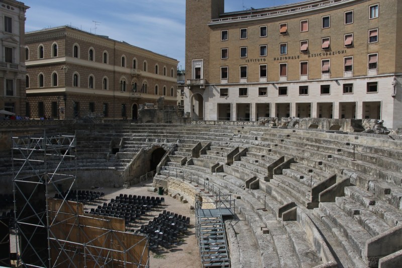 The roman amphitheater