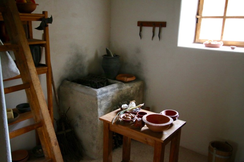 Ancient kitchen