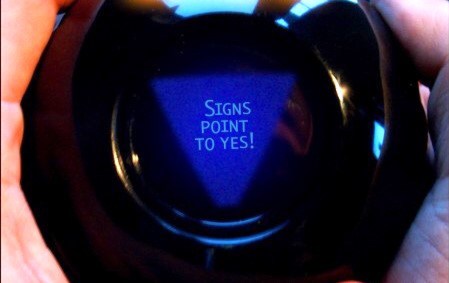 Magic eight ball