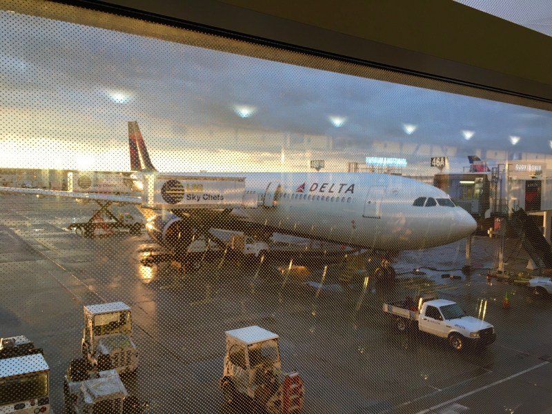 My plane awaits