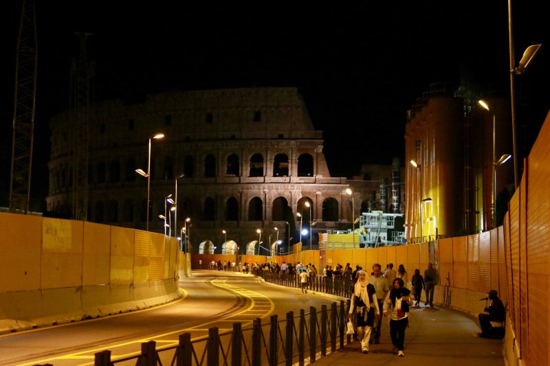 Not going to the coliseum